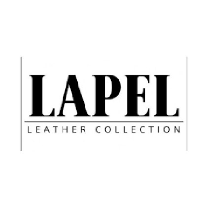 logo lapel leather collection